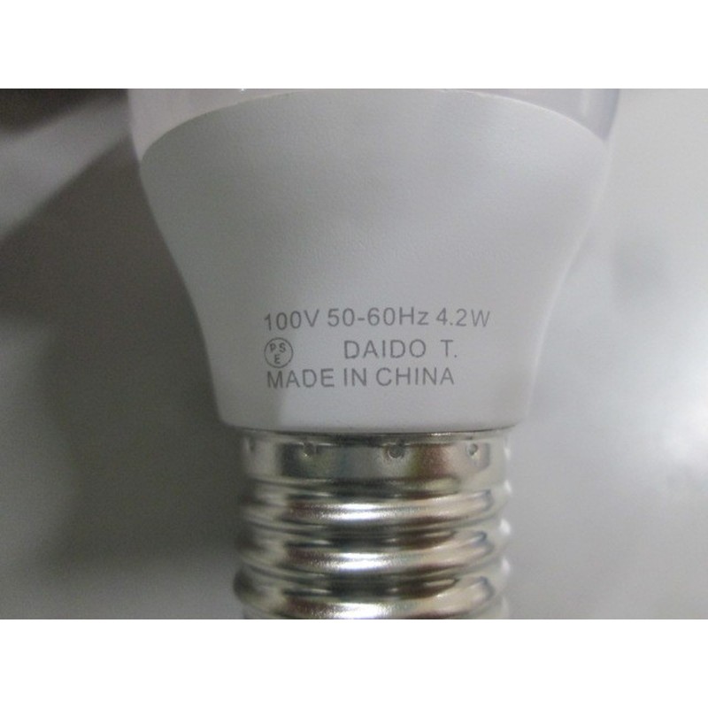 三共コーポレーション 4349007 LED電球 昼光色 40形 CLT-4.2W 1個(ご注文単位1個)【直送品】