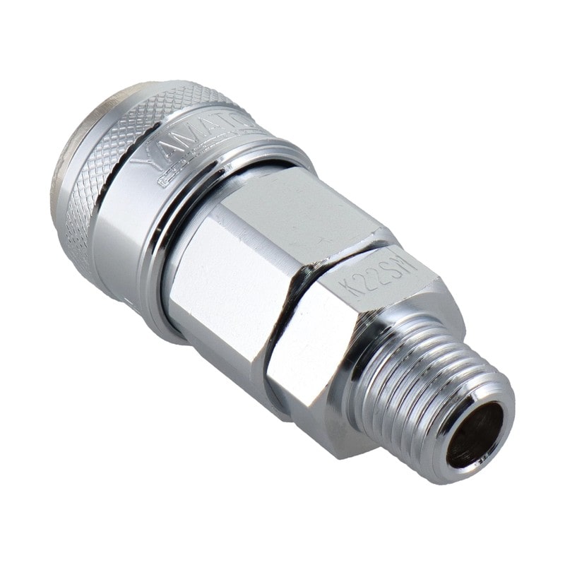 三共コーポレーション 4342831 エアー用ワンタッチソケット R1/4テーパーオネジ #714042 1個(ご注文単位1個)【直送品】