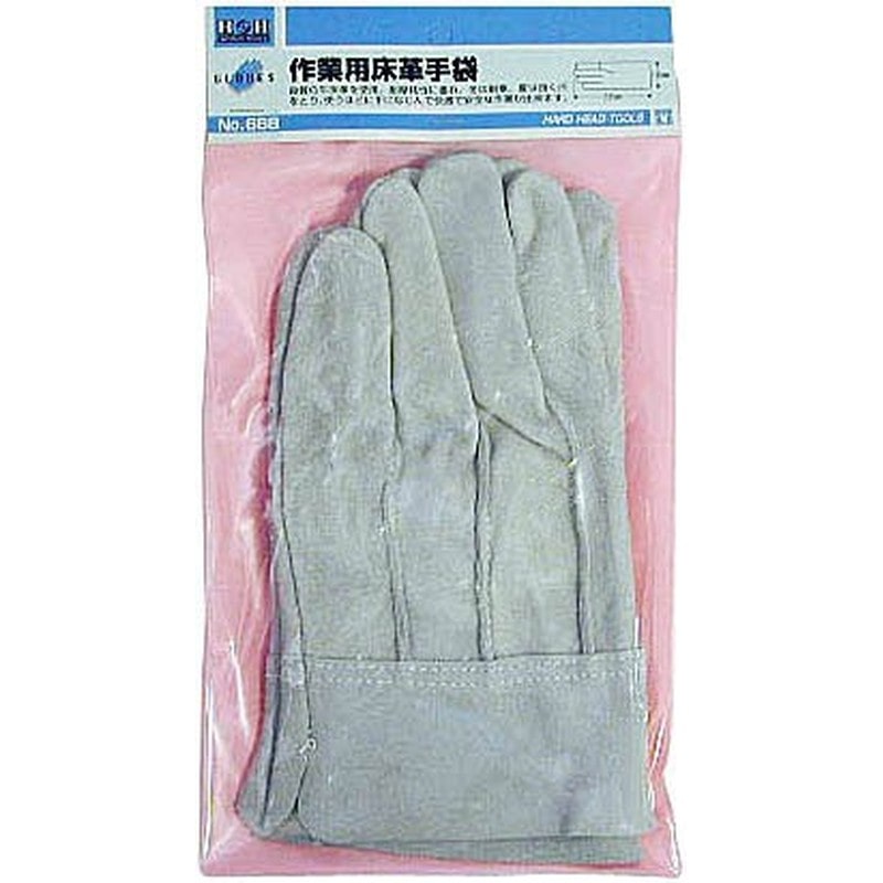 三共コーポレーション 428141 作業用床革手袋 #668 1個（ご注文単位1個）【直送品】