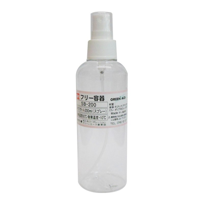 三共コーポレーション 4341905 PETボトルスプレータイプ 200mL #526653 1個（ご注文単位1個）【直送品】