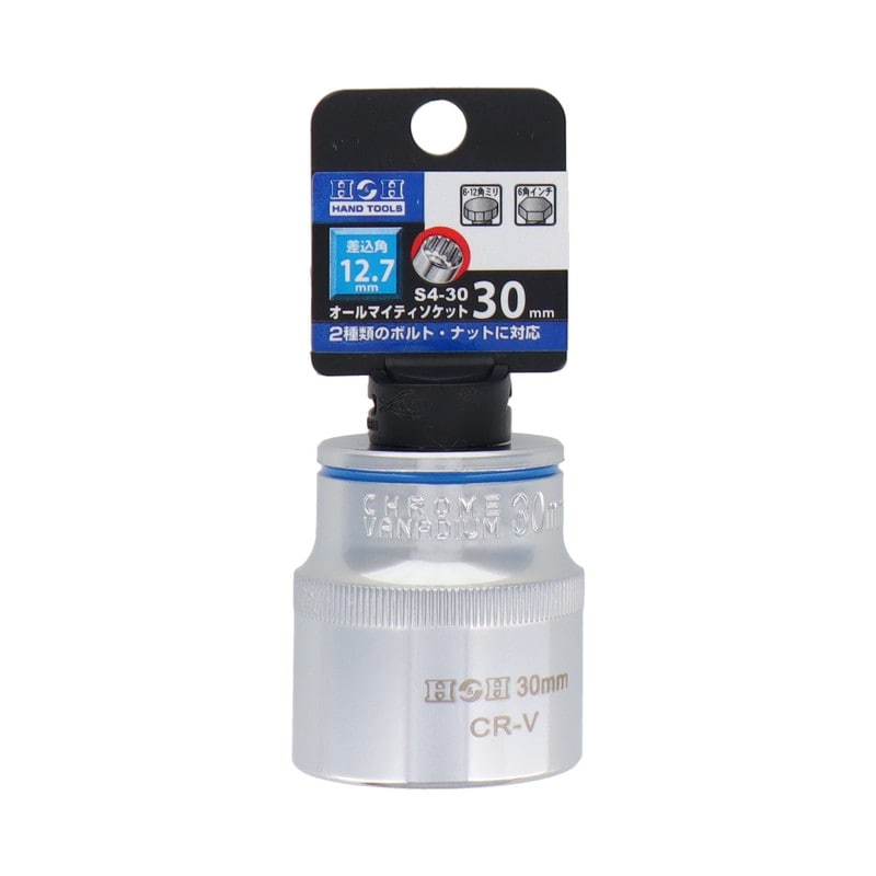 三共コーポレーション 4342324 オールマイティソケット30mm差込角:12.7mm #819350 1個（ご注文単位1個）【直送品】