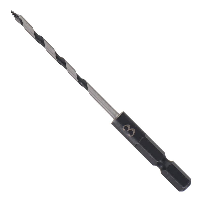 三共コーポレーション 4342465 木工用ショートビット 3mm #823151 1個（ご注文単位1個）【直送品】