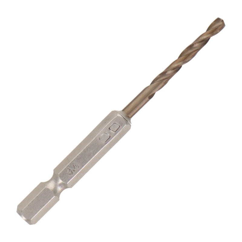 三共コーポレーション 434247 六角軸ショートコバルトドリル 3.4mm #819497 1個（ご注文単位1個）【直送品】