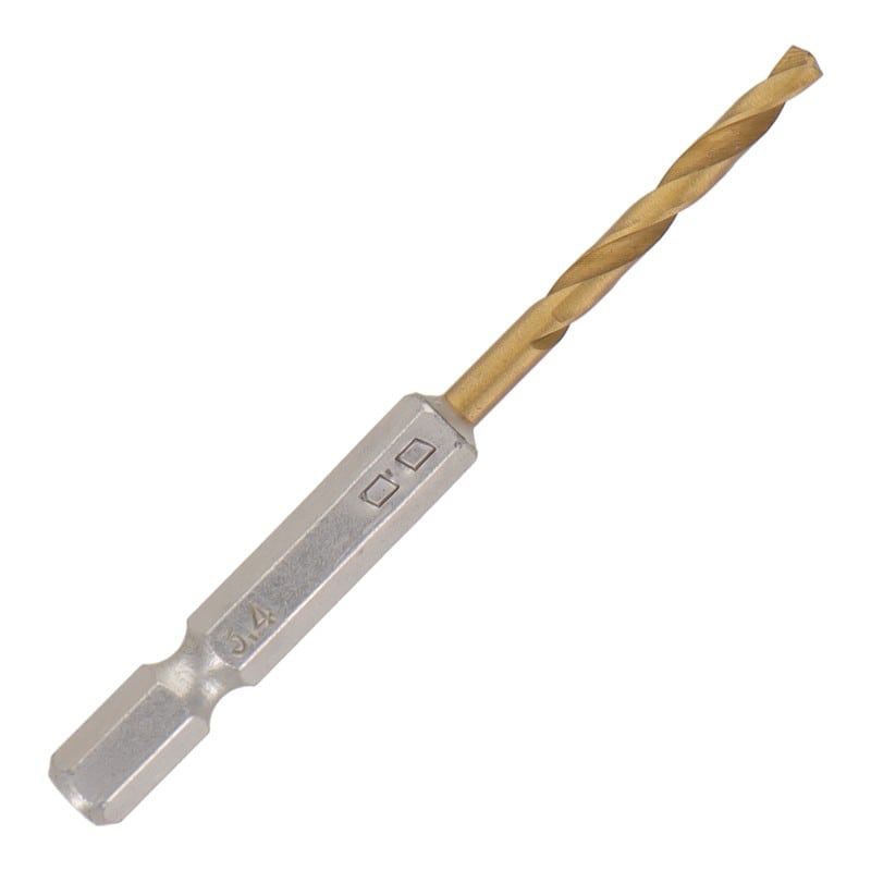 三共コーポレーション 434249 六角軸ショートチタンドリル 3.4mm #819499 1個（ご注文単位1個）【直送品】