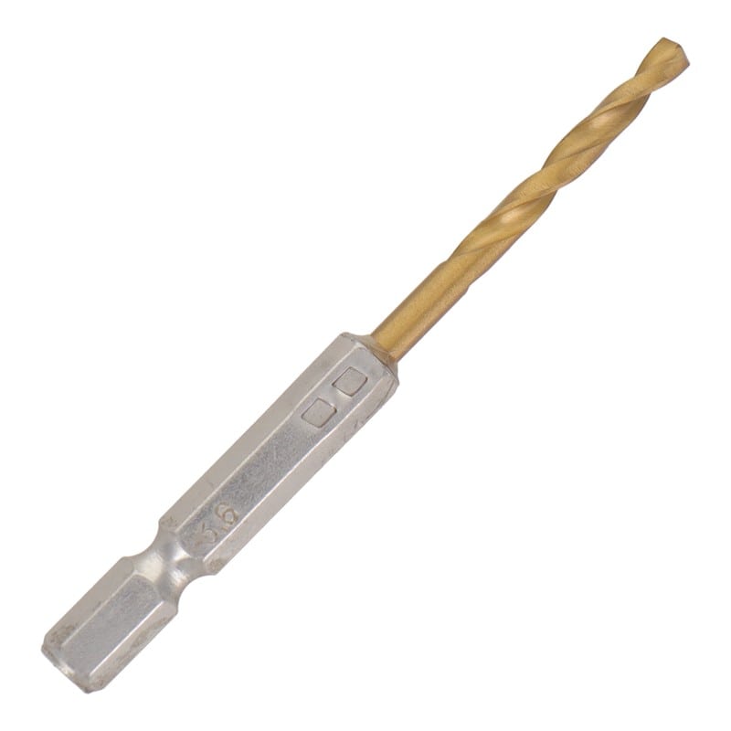 三共コーポレーション 434250 六角軸ショートチタンドリル 3.6mm #819500 1個（ご注文単位1個）【直送品】