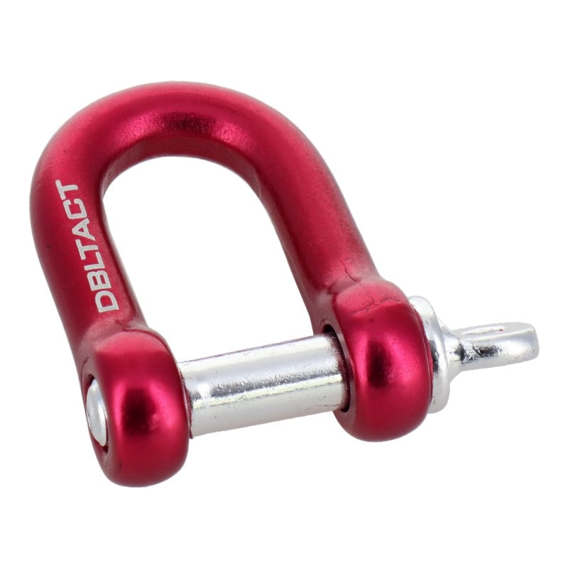 三共コーポレーション 4071260 U字環 軽量アルミ φ6mm レッド #360503 1個(ご注文単位1個)【直送品】