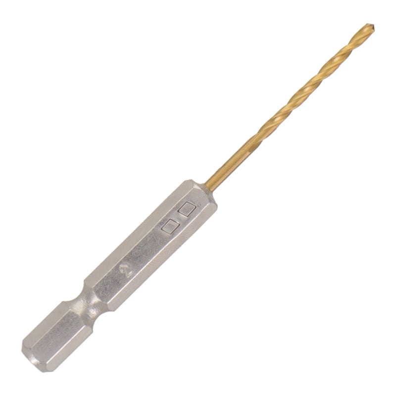 三共コーポレーション 434252 六角軸ショートチタンドリル 2.0mm #819503 1個（ご注文単位1個）【直送品】