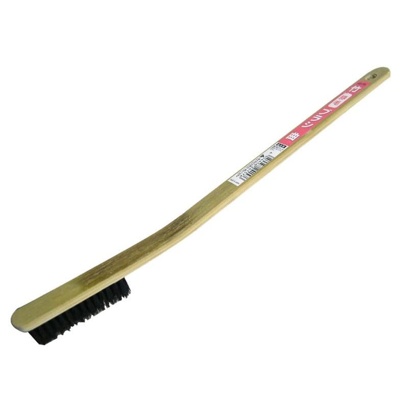 三共コーポレーション 4343574 竹ブラシ 豚毛 295mm #020007 1個（ご注文単位1個）【直送品】