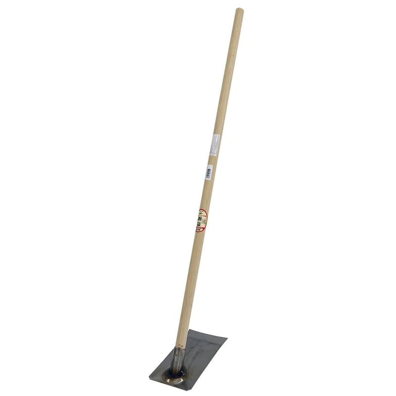 浅香工業 703495 豊穣 上野型 ステン丸ヒツ鍬1200柄付 #79556 1個(ご注文単位1個)【直送品】