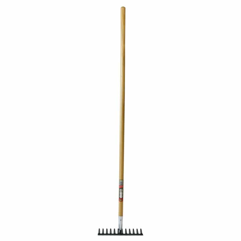 浅香工業 703161 HSスチールレーキ 12本爪 #72906 1個（ご注文単位1個）【直送品】