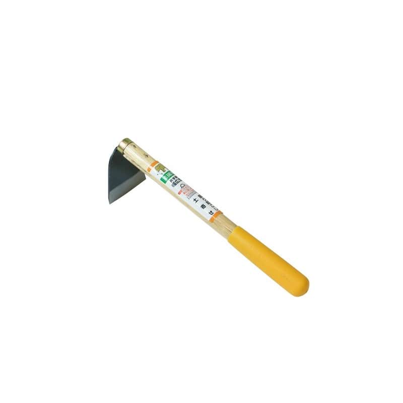 浅香工業 302359 片手鍬 幅広 300mm椎柄 グリップ付 #196550 1個（ご注文単位1個）【直送品】