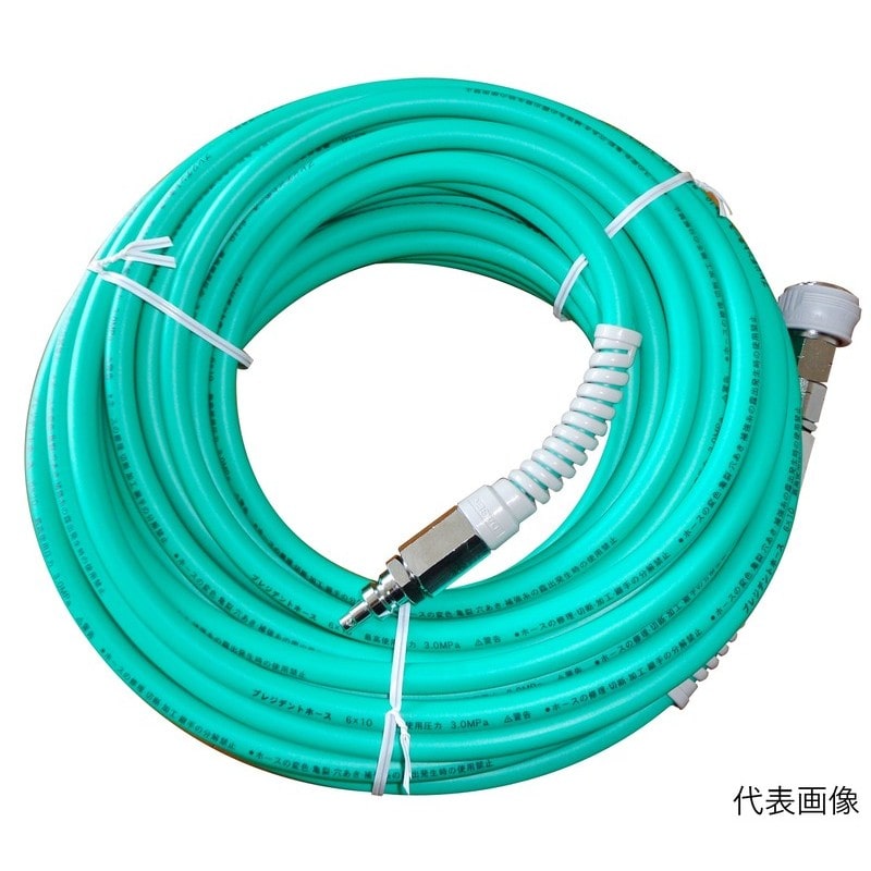 八興 4353091 高圧エアーホース 20m KH6-20 1個(ご注文単位1個)【直送品】