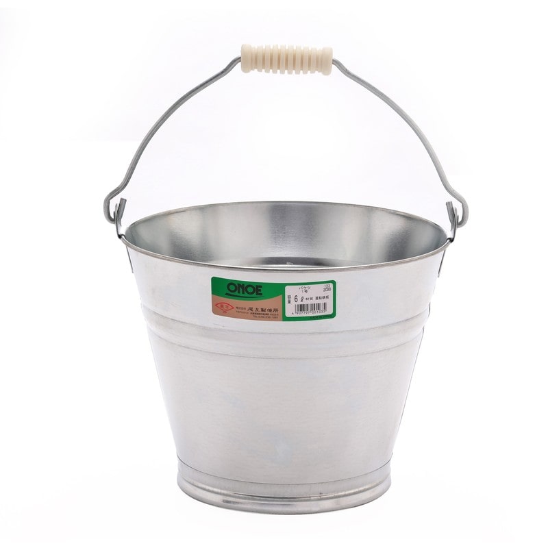尾上製作所 214003 萬年 バケツ 1号 6L 1個（ご注文単位1個）【直送品】