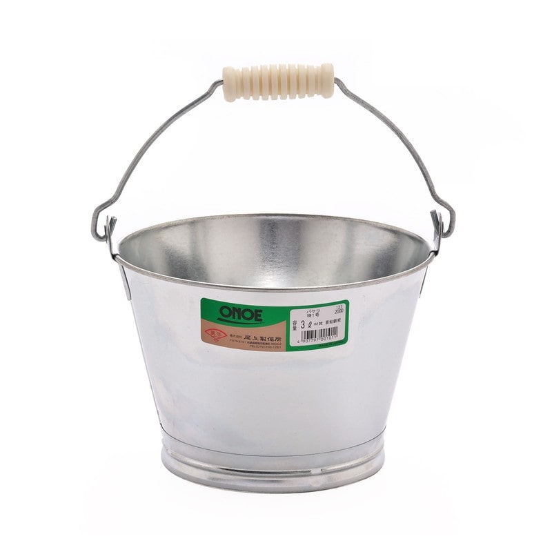 尾上製作所 214001 萬年 バケツ 特1号 3L 1個（ご注文単位1個）【直送品】
