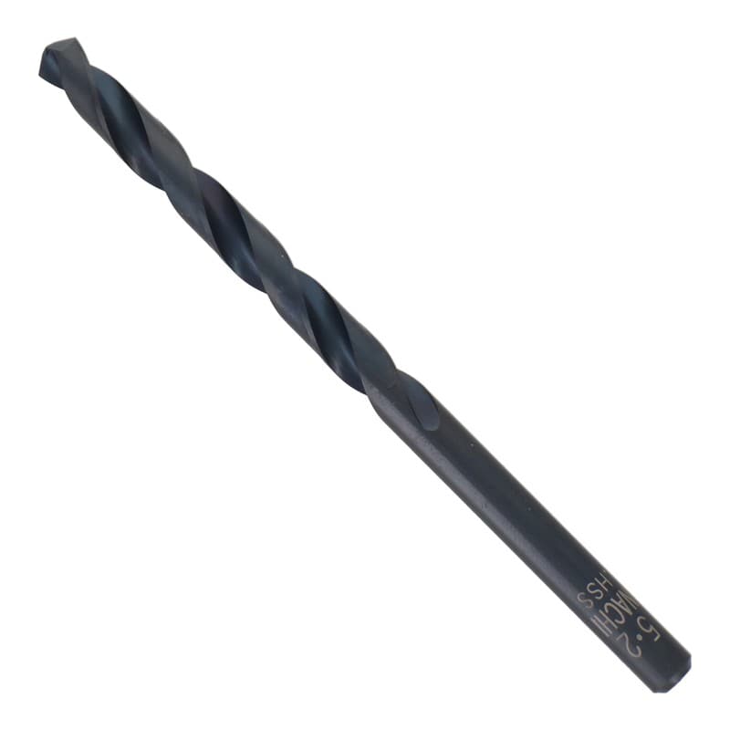 不二越 502302 鉄工用ドリル 5.2mm 5本入 #453252 1個（ご注文単位1個）【直送品】