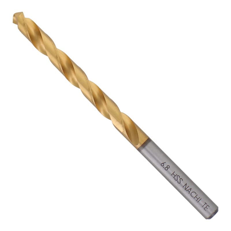 不二越 502373 鉄工用チタンコーティングドリル 6.8mm #454268 1個（ご注文単位1個）【直送品】