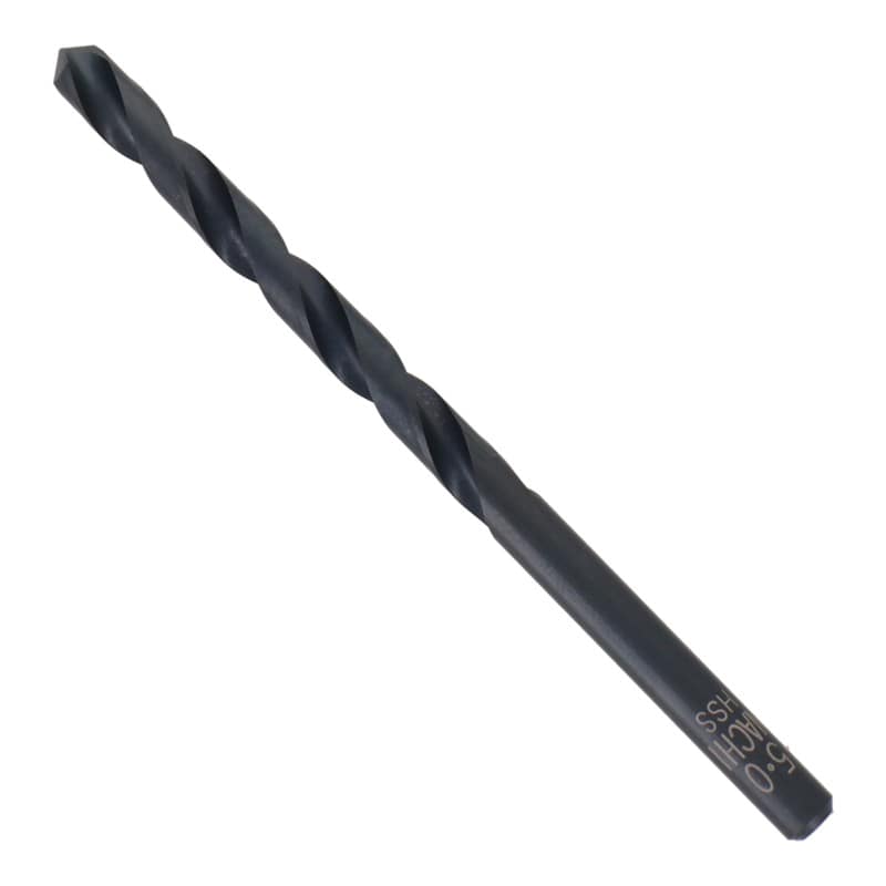 不二越 502301 鉄工用ドリル 5.0mm 5本入 #453250 1個(ご注文単位1個)【直送品】