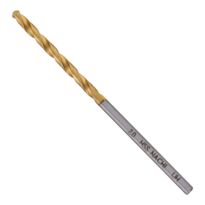 不二越 502354 鉄工用チタンコーティングドリル 2.0mm #454220 1個（ご注文単位1個）【直送品】