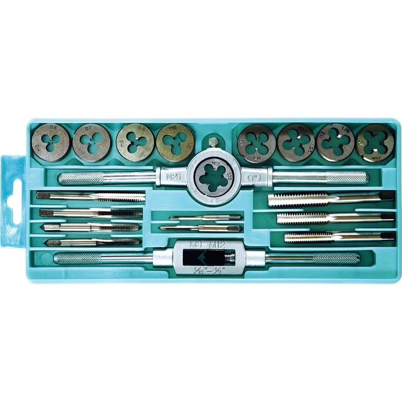 豊光 438480 20PC. タップ&ダイスセット PA-201 1個(ご注文単位1個)【直送品】