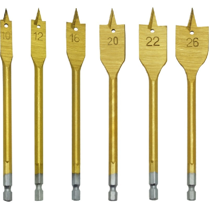 豊光 438453 6PC.木工ビットセット PA-369 1個（ご注文単位1個）【直送品】