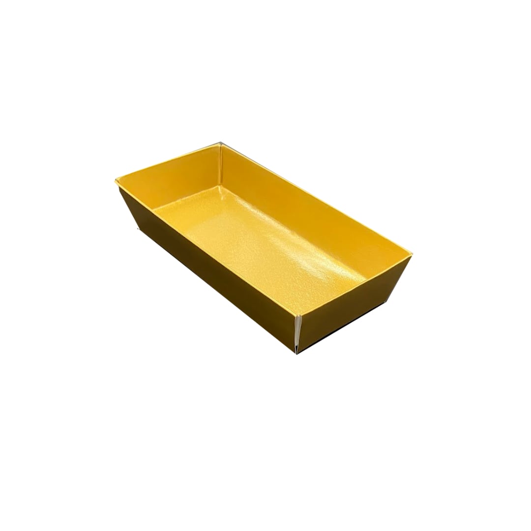 九州パール紙工 重箱 6.5寸用中仕切1/2中箱(電子レンジ非対応) 1袋(10個)(ご注文単位1袋)【直送品】