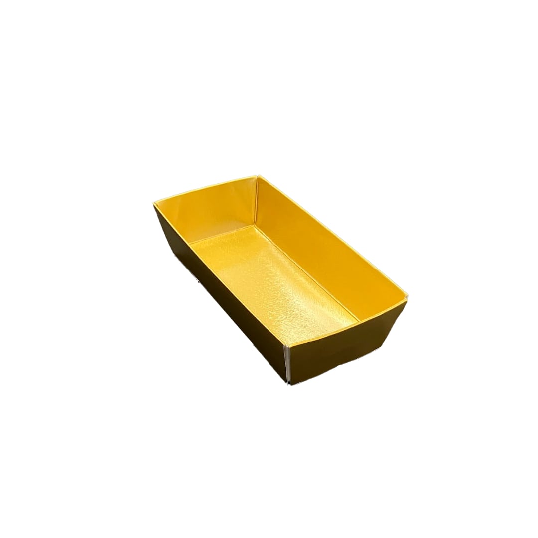 九州パール紙工 重箱8寸用2/9中箱(電子レンジ非対応) 1袋(10個)(ご注文単位1袋)【直送品】