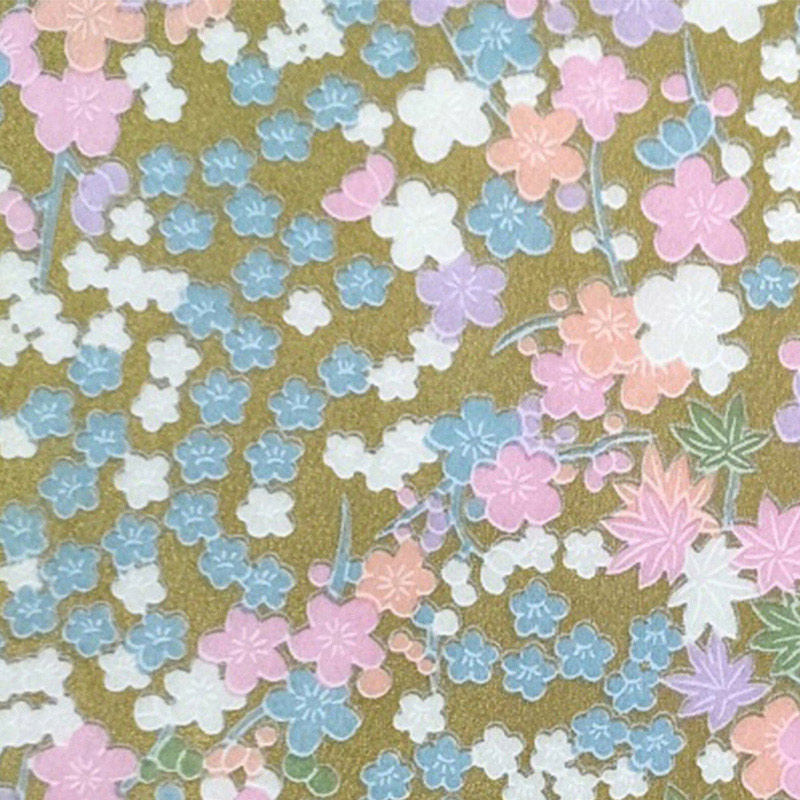 マルモ 和紙 花友禅 発泡 No.5176 1枚(ご注文単位2枚)【直送品】