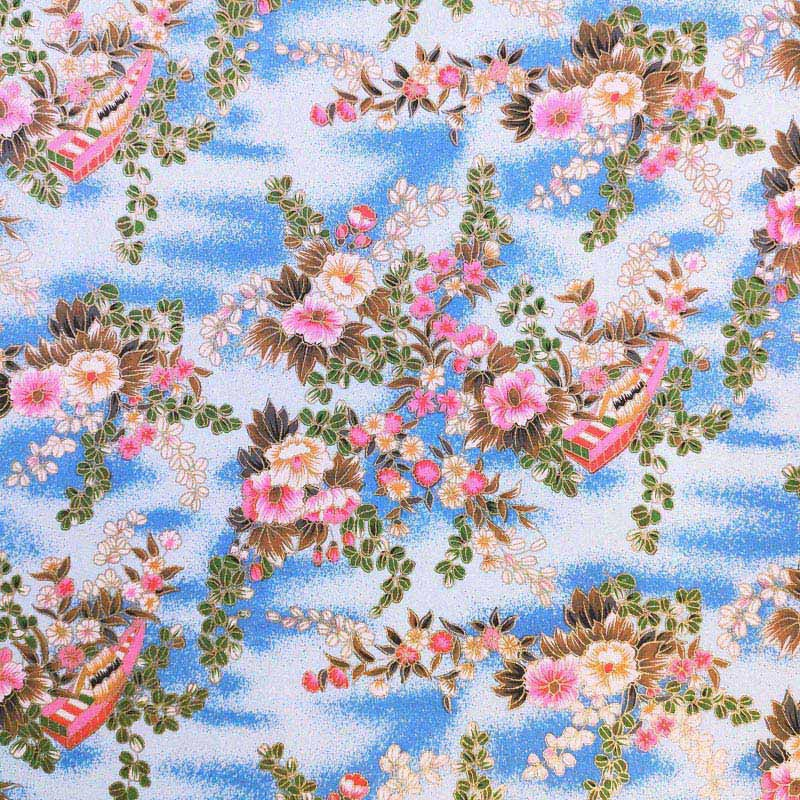 マルモ 和紙 花友禅 No.7120 1枚(ご注文単位2枚)【直送品】
