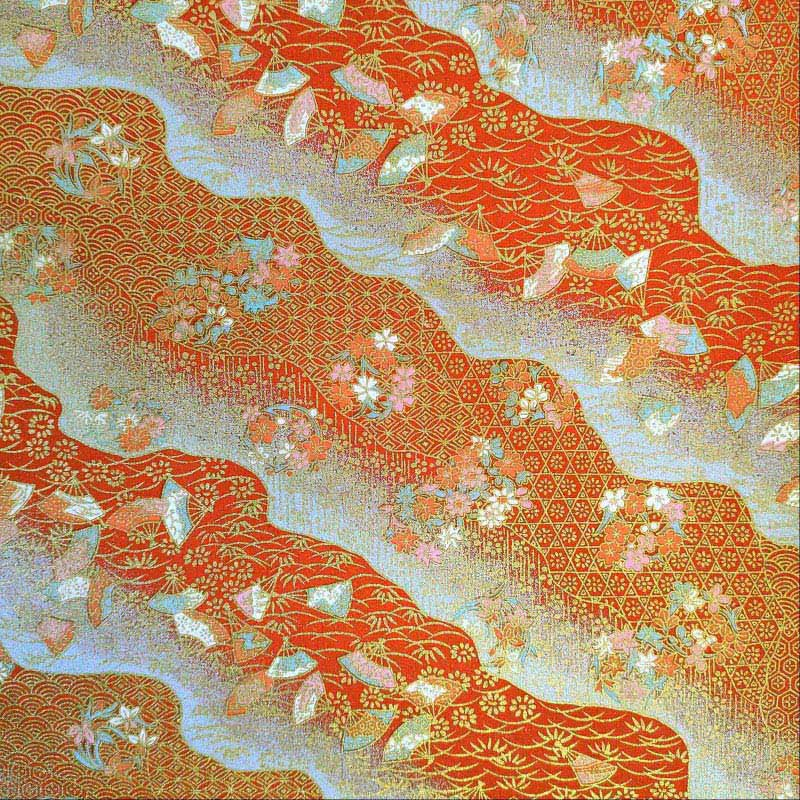 マルモ 和紙 花友禅 No.7183 1枚(ご注文単位2枚)【直送品】