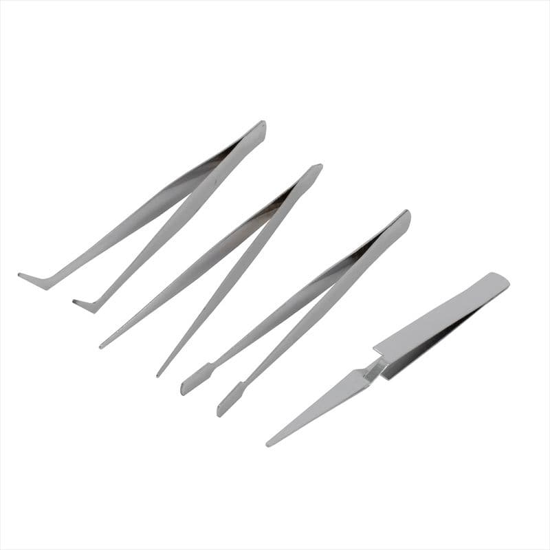 ワールドツール アストロプロダクツ AP 4PC ピンセット 2002000014733（ご注文単位1セット）【直送品】