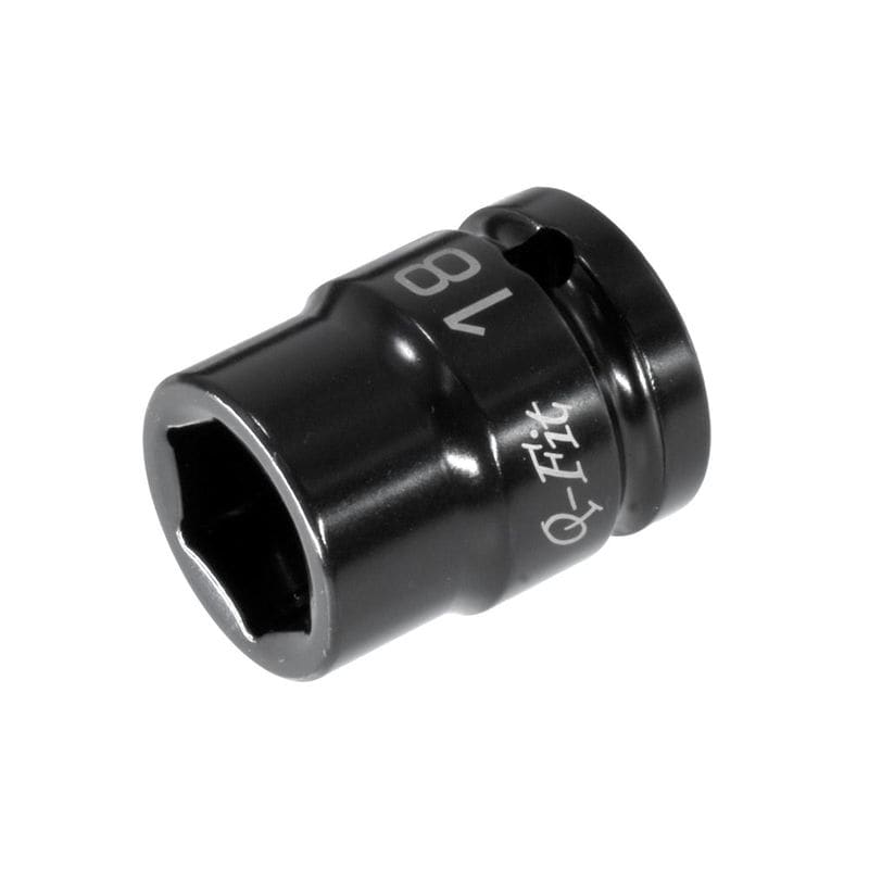 ワールドツール アストロプロダクツ AP Q-Fit 1/2DR インパクトソケット 18mm 2002000033833(ご注文単位1個)【直送品】