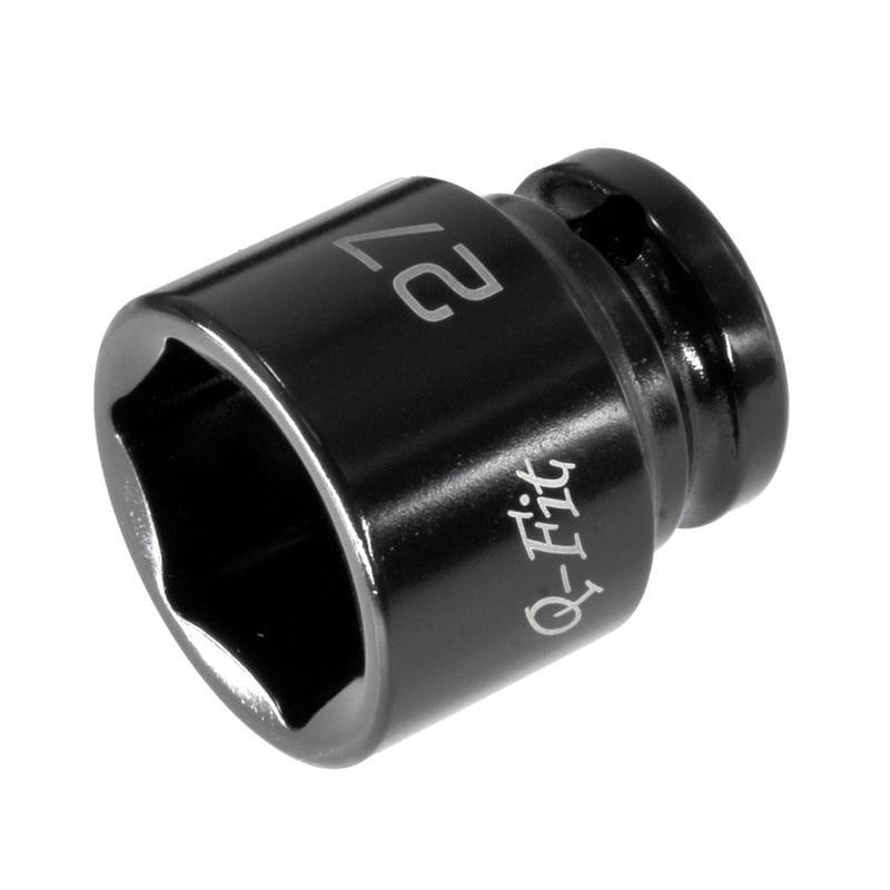 ワールドツール アストロプロダクツ AP Q-Fit 1/2DR インパクトソケット 27mm 2002000033888(ご注文単位1個)【直送品】