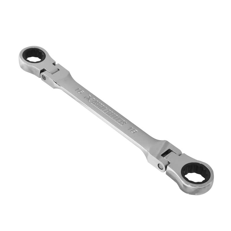 ワールドツール アストロプロダクツ AP 16×18mm ダブルフレックスラチェットレンチ 2002000036292（ご注文単位1個）【直送品】