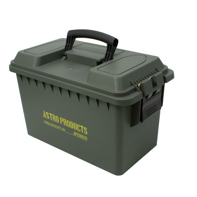 ワールドツール アストロプロダクツ AP プラスチックボックス 14L オリーブドラブ PB898 2003000008982（ご注文単位1個）【直送品】