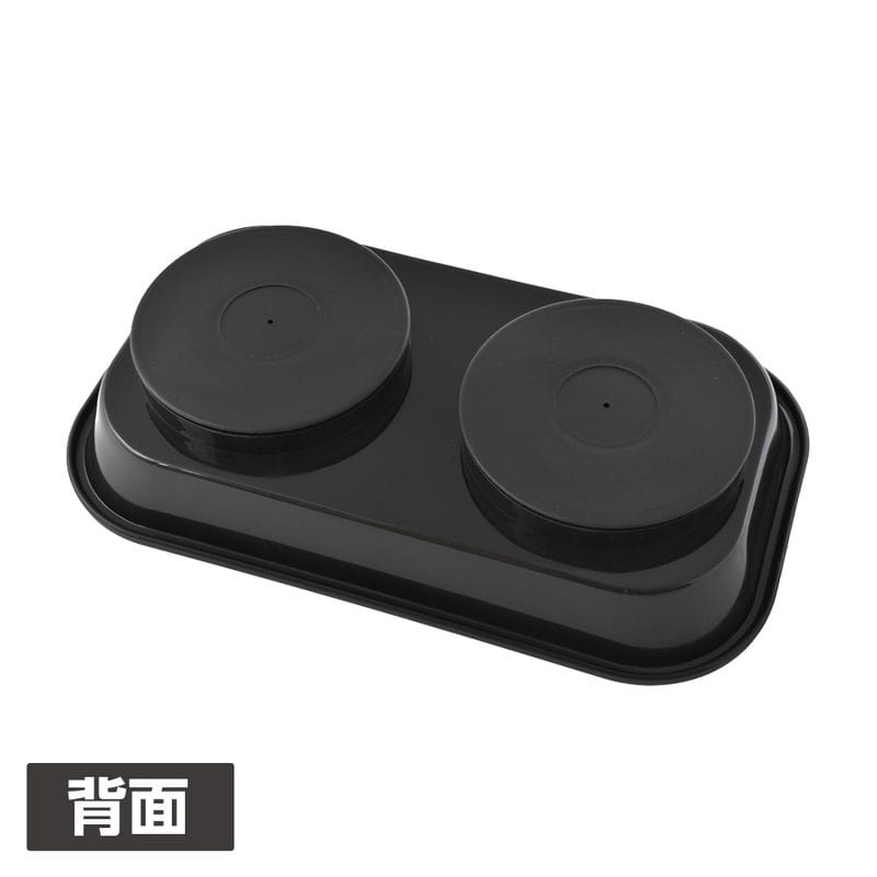 ワールドツール アストロプロダクツ AP 角型プラスチックマグネットトレー ブラック 2003000012132（ご注文単位1個）【直送品】