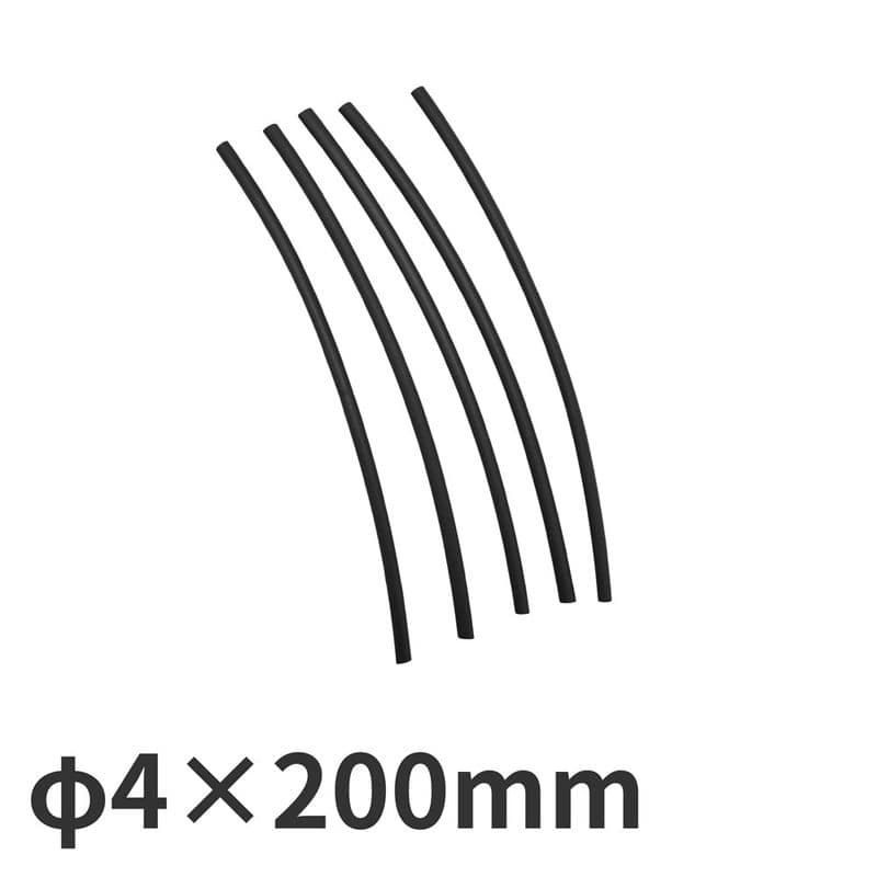 ワールドツール アストロプロダクツ AP ヒートシュリンクチューブ 4×200mm (50本入) 2005000006104（ご注文単位1パック）【直送品】