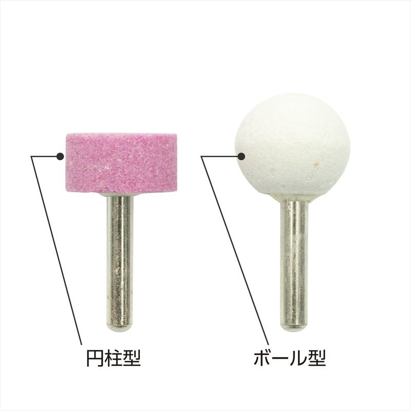 ワールドツール アストロプロダクツ AP 軸付砥石 φ6mmシャンクセット(5本組) 2011000007577(ご注文単位1セット)【直送品】