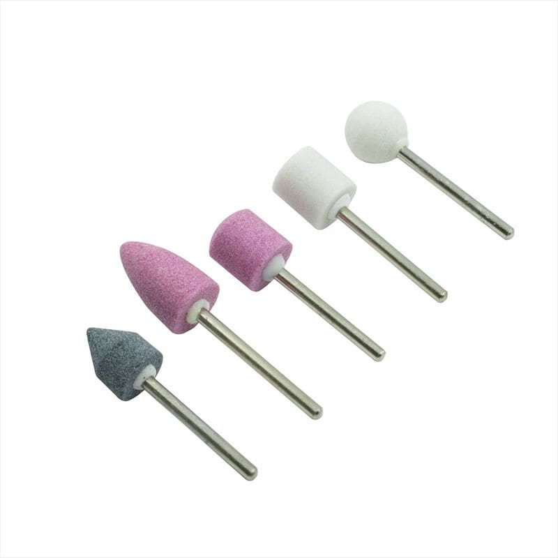ワールドツール アストロプロダクツ AP φ3mm 軸付砥石セット (5本組) 2011000007584（ご注文単位1セット）【直送品】