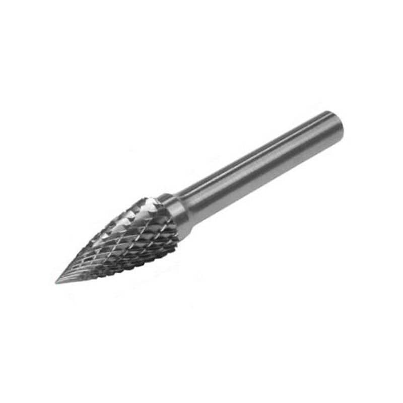 ワールドツール アストロプロダクツ AP 超硬バー φ6mmシャンク トンガリ 2011000011017（ご注文単位1個）【直送品】