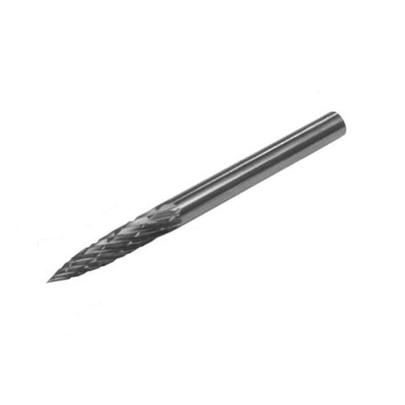 ワールドツール アストロプロダクツ AP 超硬バー φ3mmシャンク トンガリ S 2011000011093（ご注文単位1個）【直送品】