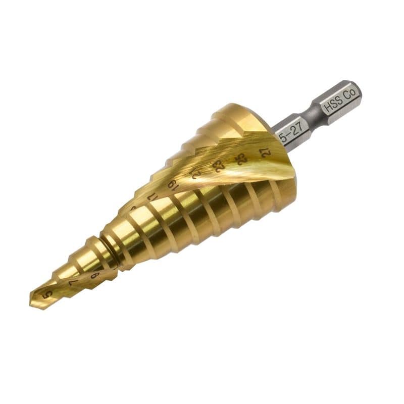 ワールドツール アストロプロダクツ AP スパイラルステップドリル 5~27mm DB265 2011000012656（ご注文単位1個）【直送品】