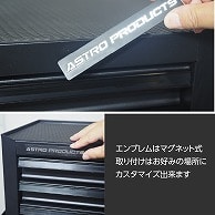 ワールドツール AP ミドルチェスト 3段 MC253(ご注文単位1個)【直送品】