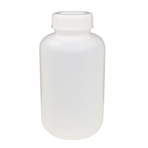 PE広口瓶 白 1L 1本 (ご注文単位1本)【直送品】