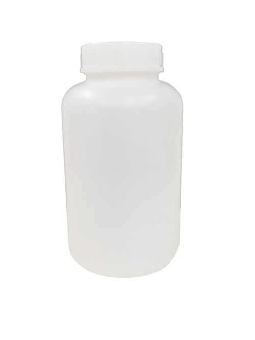 PE広口瓶 白 3L 1本 (ご注文単位1本)【直送品】