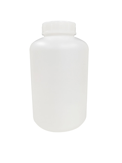 PE広口瓶 白 5L 1本 (ご注文単位1本)【直送品】