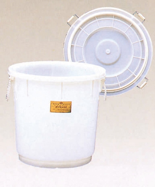 スイコー ポリタル 75L フタ付 φ540×502Hmm 1個 (ご注文単位1個)【直送品】