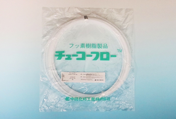 中興化成工業 PTFEチューブ 9mm×11mm （10m巻) 1個 (ご注文単位1個)【直送品】