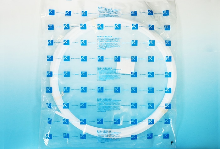 ニチアス PTFEｲﾝﾁﾁｭｰﾌﾞ 11/64(4.35mm)×1/4(6.35mm) (10m巻) ﾅﾌﾛﾝ（R） 1巻 (ご注文単位1巻)【直送品】