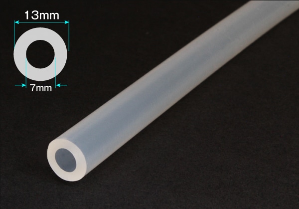 タイガースポリマー シリコンゴムチューブ 7mm×13mm カット品 1個 (ご注文単位1個)【直送品】