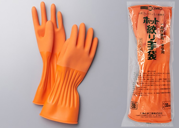 作業用手袋 ホット絞り手袋（ﾌﾘｰｻｲｽﾞ） 1個 (ご注文単位1個)【直送品】
